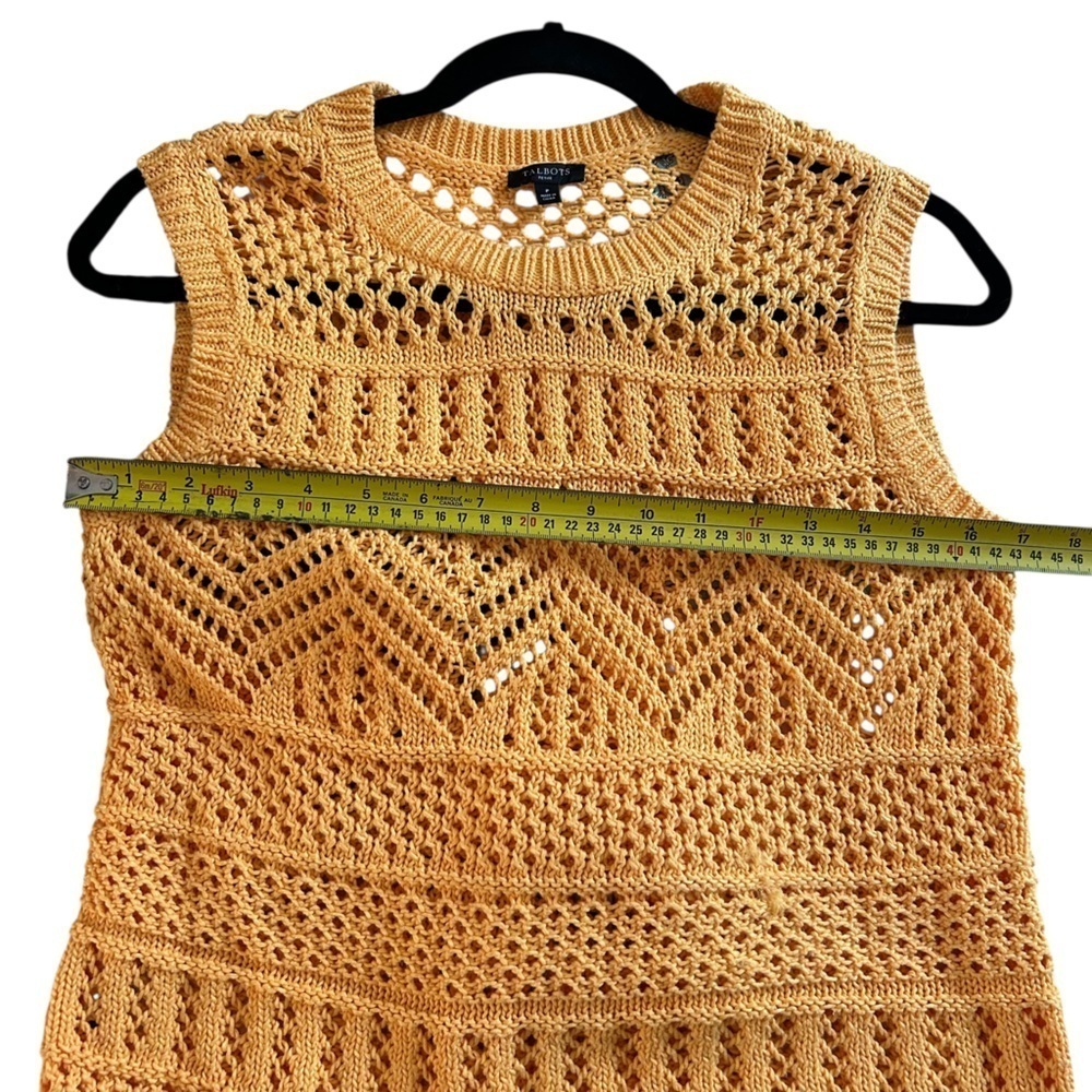 Talbots Open Stitch Tank - Picture 3 of 10